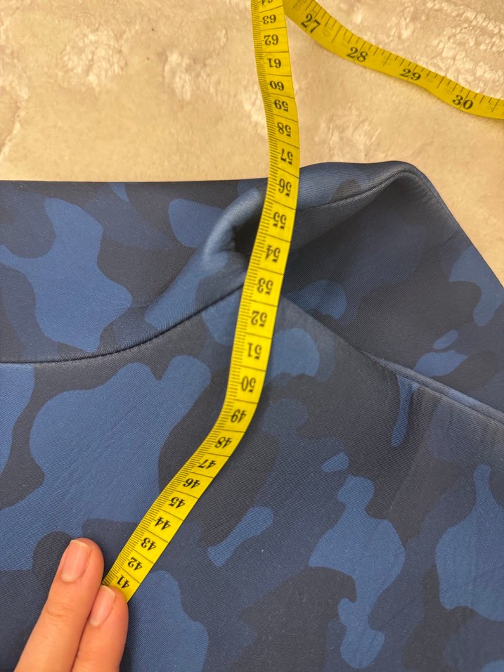 Erkek Mavi Kamuflaj Kapüşonlu Sweatshirt - Görsel 5