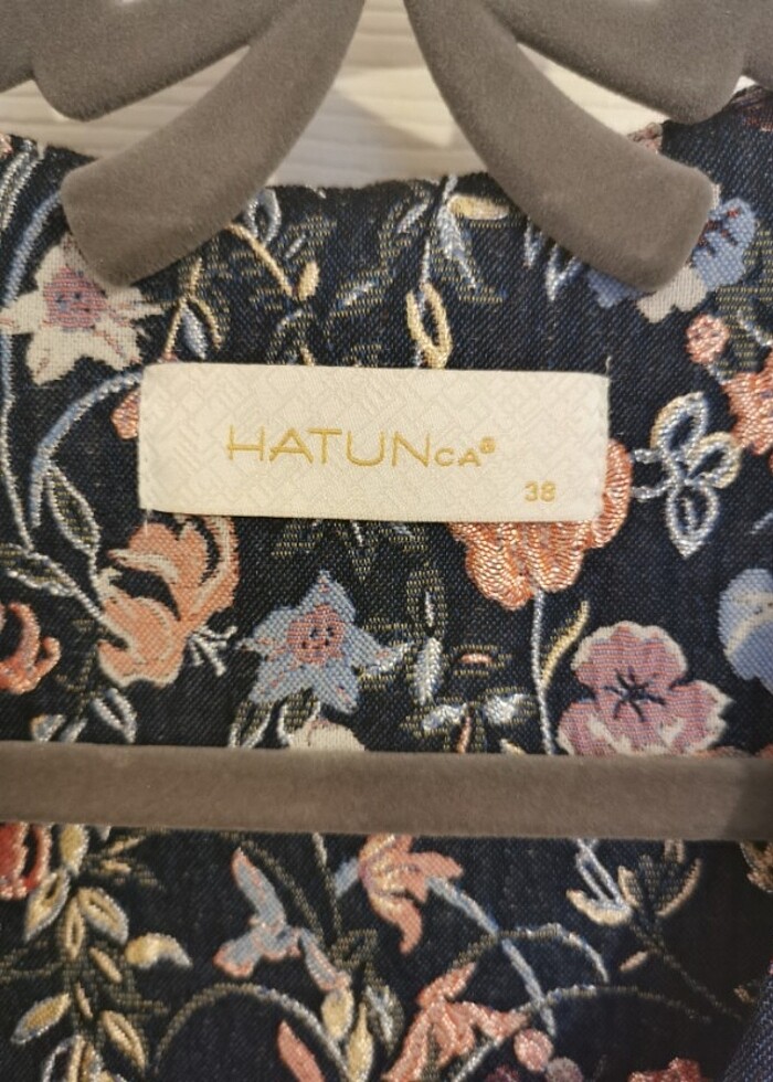 Çiçekli kaftan  - Görsel 2