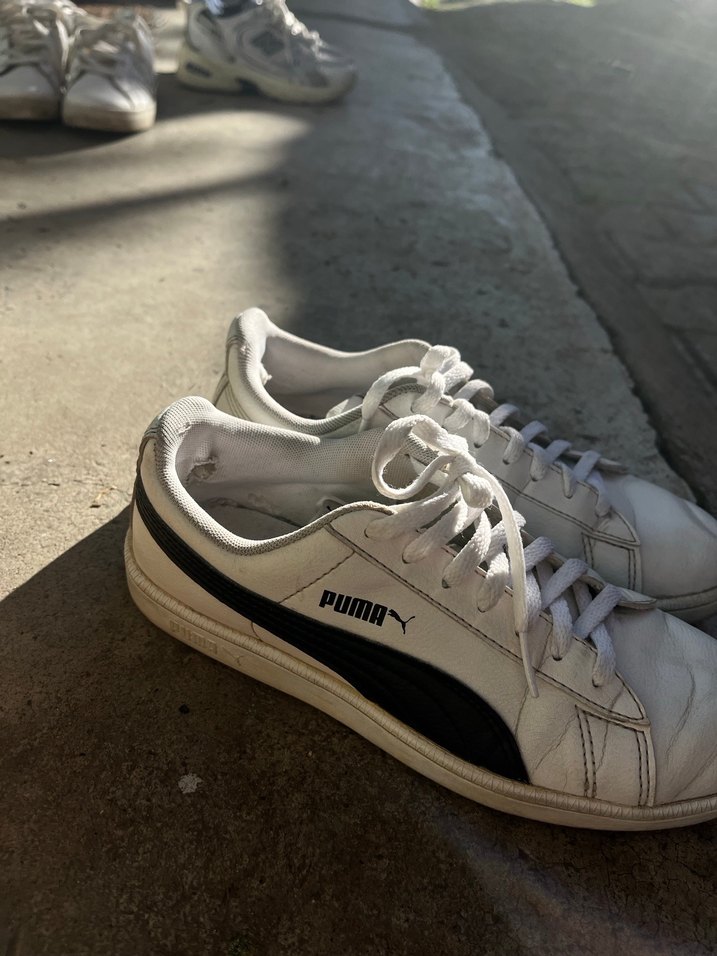 Beyaz Puma Kadın Spor Ayakkabı - Görsel 4