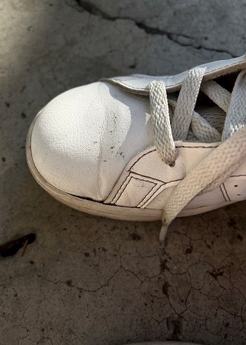 Adidas Beyaz Bağcıklı Kadın Spor Ayakkabı - Görsel 7