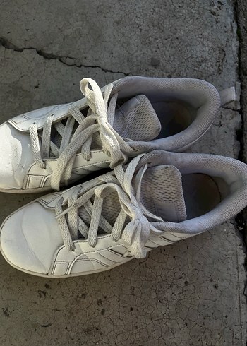 Adidas Beyaz Bağcıklı Kadın Spor Ayakkabı - Görsel 5