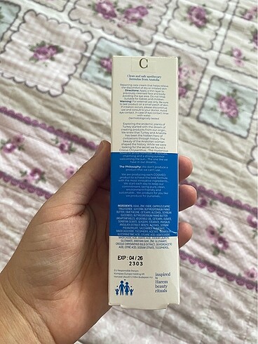 Cosmed Cosmed cica krem hasar görmüş ciltler için onarıcı krem