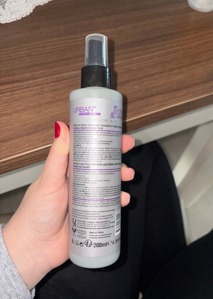 Urban dökülme karşıtı sprey tonik - Görsel 2