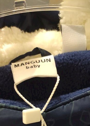 Kürk Detaylı Mavi Bebek Astronot - Görsel 2