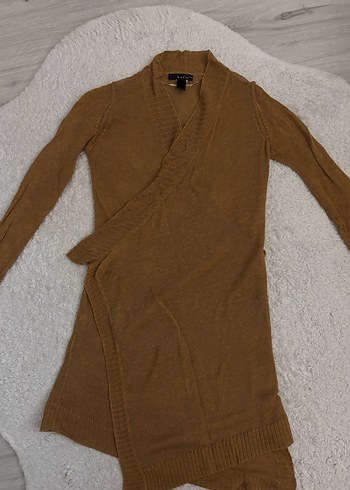 Mango Hardal Midi Kadın Hırka - Görsel 3