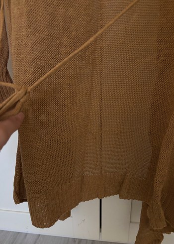 Mango Hardal Midi Kadın Hırka - Görsel 5