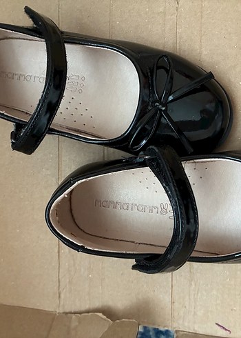 Kız Çocuk Siyah Rugan Babet - Görsel 10