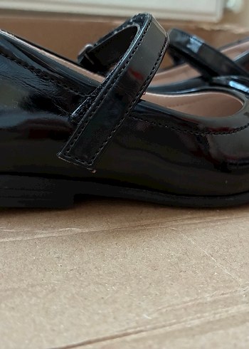 Kız Çocuk Siyah Rugan Babet - Görsel 9