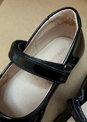 Kız Çocuk Siyah Rugan Babet - Görsel 5