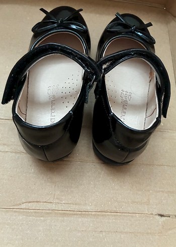 Kız Çocuk Siyah Rugan Babet - Görsel 3