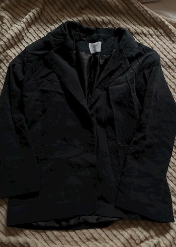 Zara Siyah Minimal Blazer Ceket