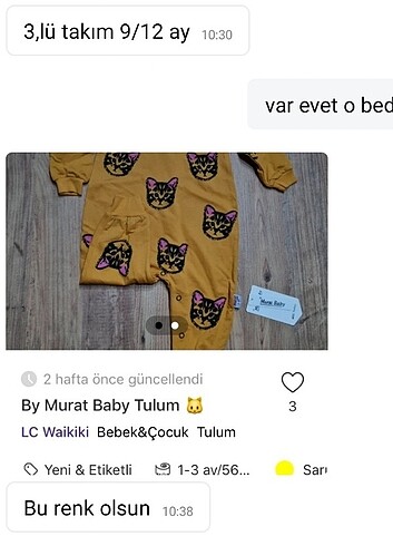 5 Adet ürün 