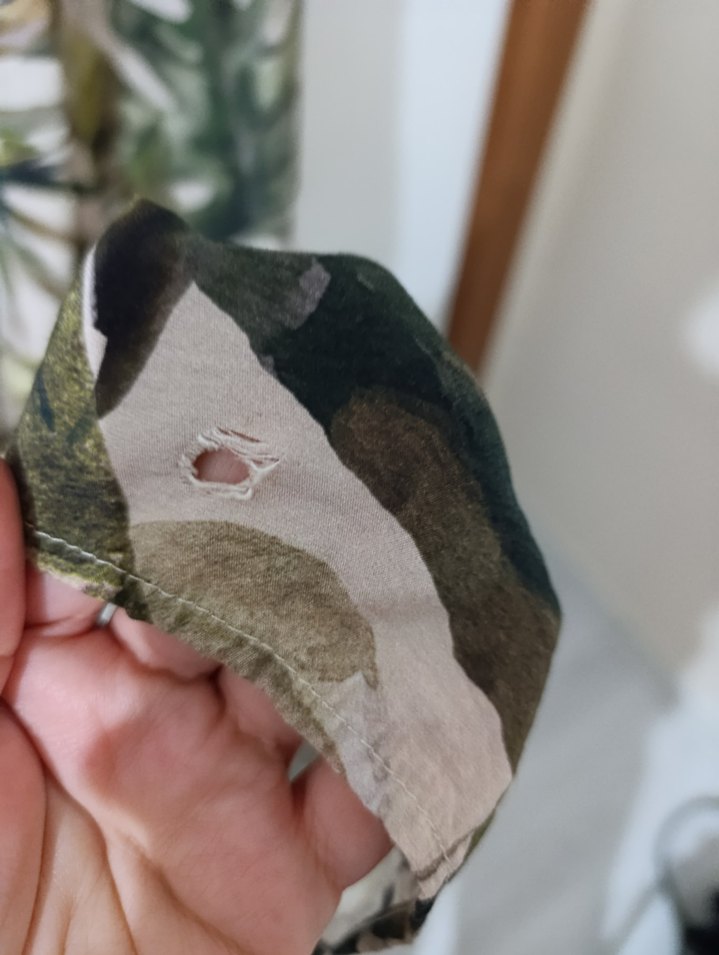 Uzun Yeşil Yaprak Desenli Bohem Elbise - Görsel 3