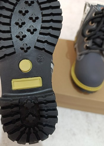 Gri Bağcıklı Erkek Çocuk Botu - Görsel 5