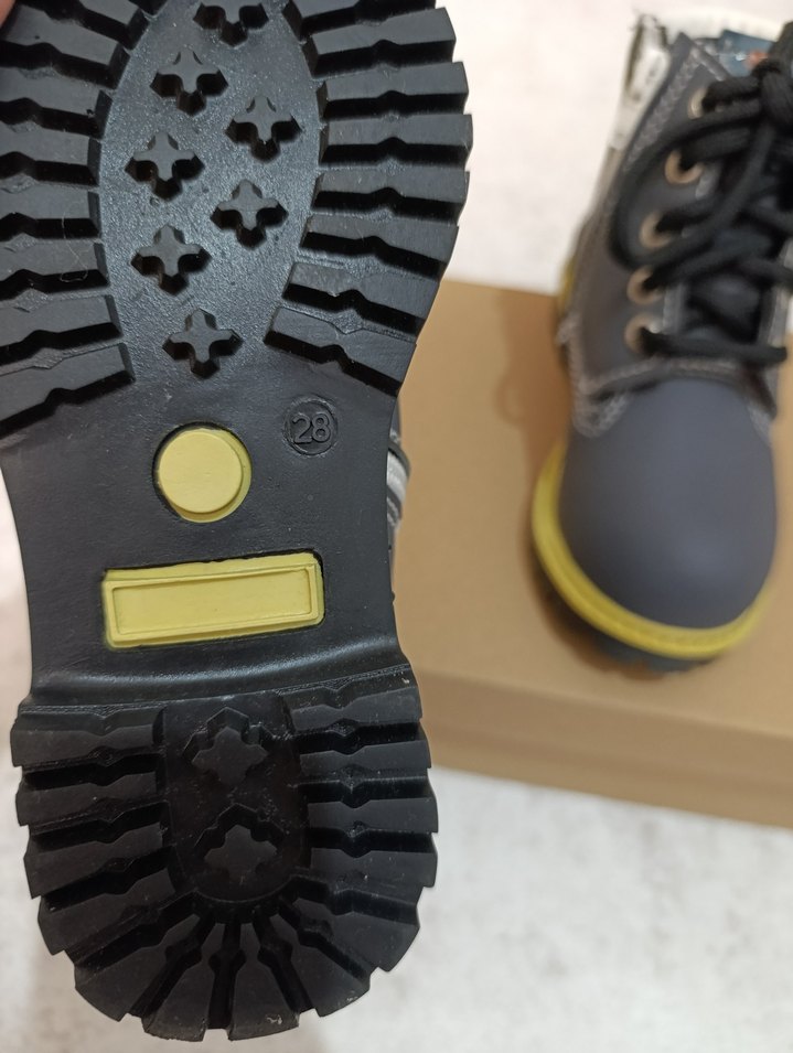 Gri Bağcıklı Erkek Çocuk Botu - Görsel 5