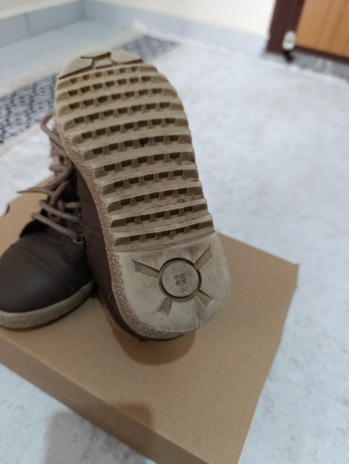 Kürklü Kahverengi Erkek Çocuk Botu - Görsel 4