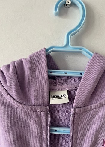 Kız Çocuk Nakışlı Fermuarlı Yelek - Görsel 4