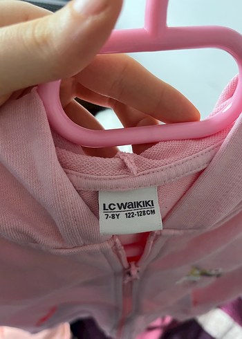 Kız Çocuk Nakışlı Fermuarlı Yelek - Görsel 3