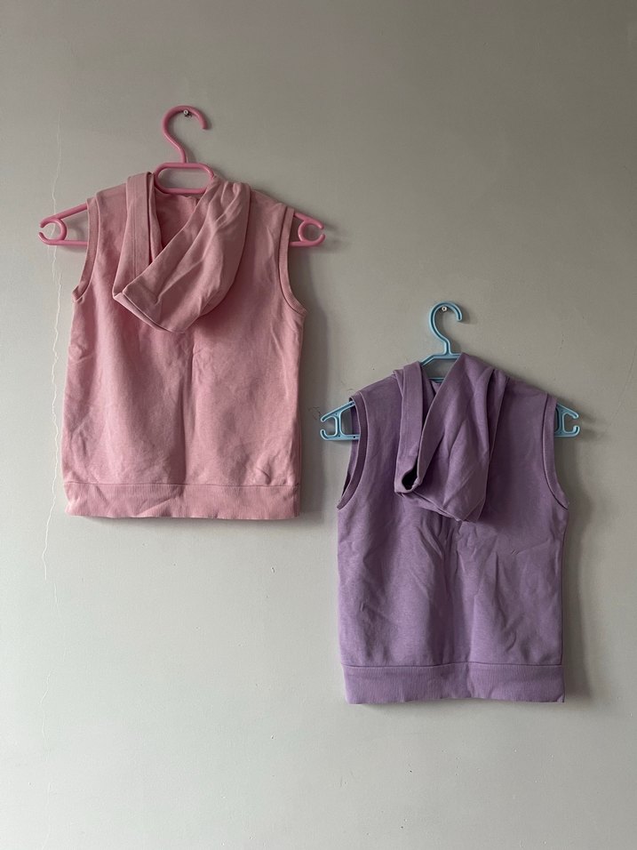 Kız Çocuk Nakışlı Fermuarlı Yelek - Görsel 2