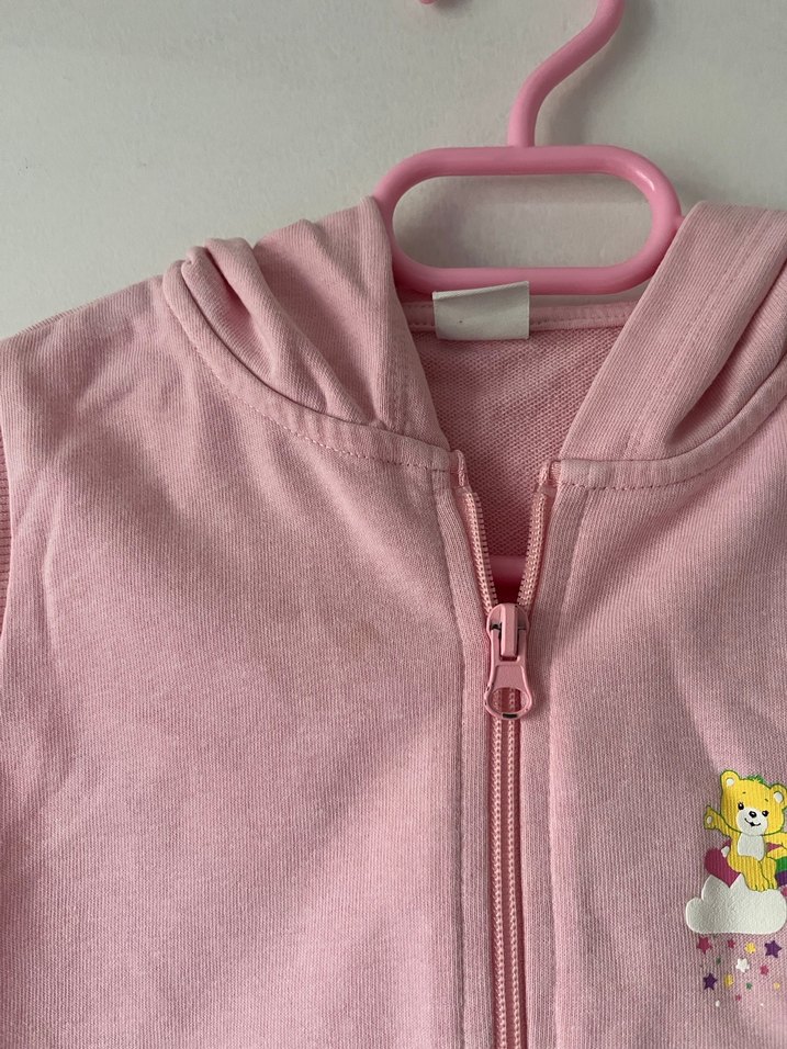 Kız Çocuk Nakışlı Fermuarlı Yelek - Görsel 5