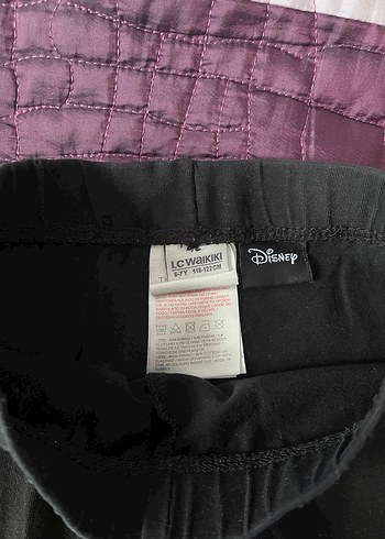 Kız Çocuk Minnie Baskılı Pamuklu Tayt - Görsel 4