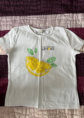 Kız çocuk Lcw 7 yaş kısa kollu baskılı tişört - Görsel 2