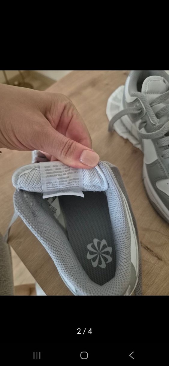 Gri Bağcıklı Kadın Spor Ayakkabı - Görsel 2