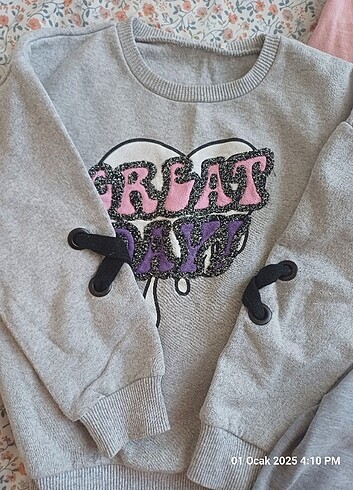 Toplu sweartshirt kız cocuk