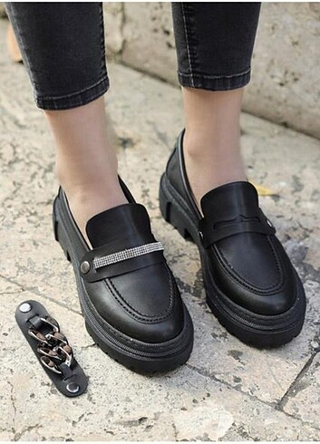 Zara Kadın loafer ayakkabı