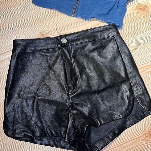 s Beden HM deri şort - Riverisland crop