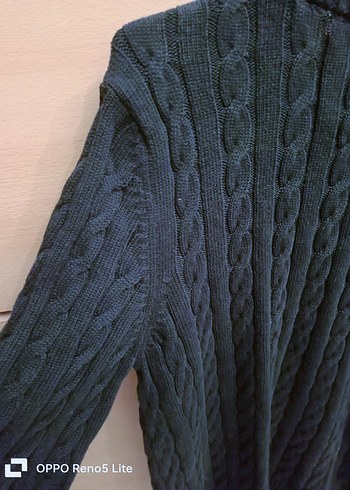 saç Örgü Erkek Bisiklet Yaka Kazak - Görsel 3