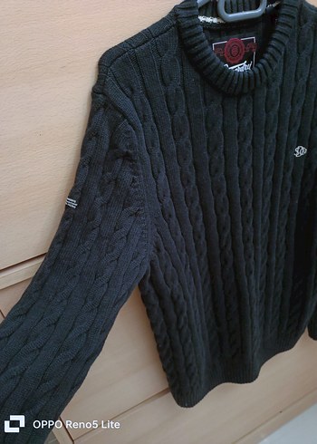 saç Örgü Erkek Bisiklet Yaka Kazak - Görsel 5