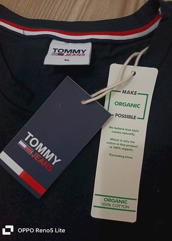 Tommy Jeans  unisex Tişört - Görsel 2