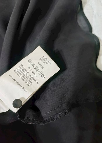 Siyah Mini Yüksek Yakalı Elbise - Görsel 5