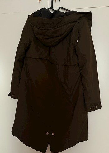 Zara Düğmeli Midi Kadın Ceket