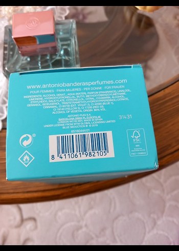  Beden Antonio Banderas unisex parfüm