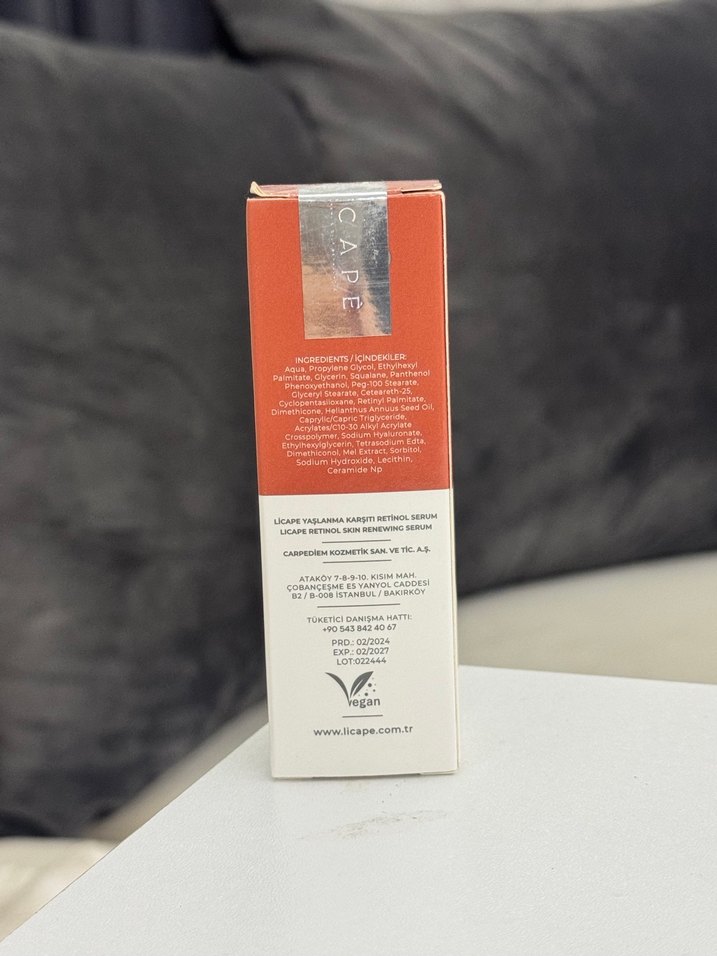 Licapé Retinol Cilt Yenileyici Serum 30 ml - Görsel 3
