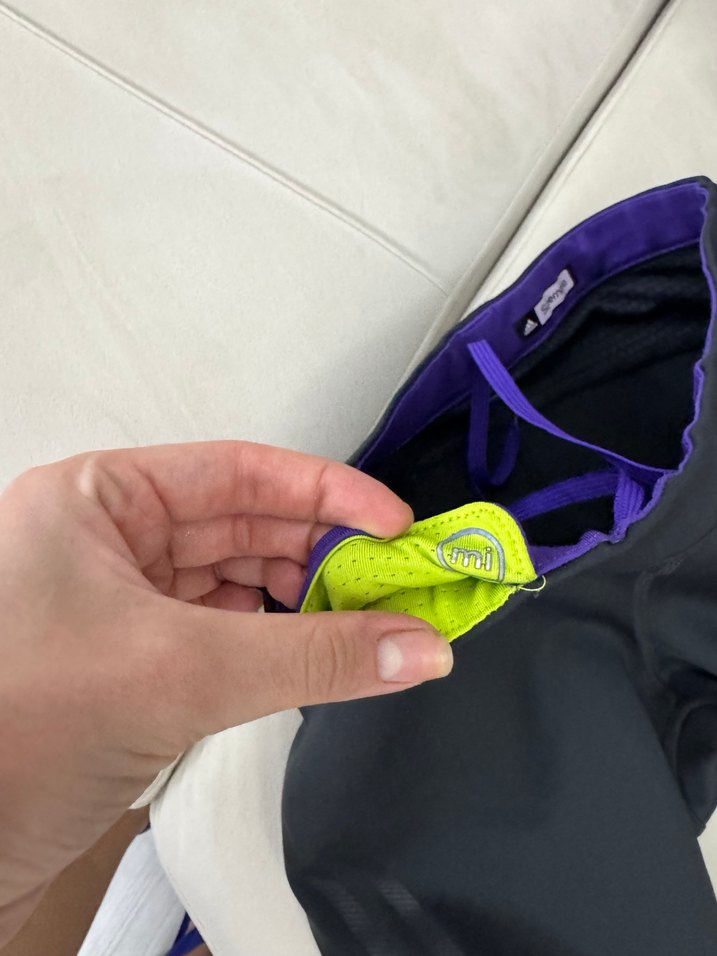 Orijinal AdidasSiyah Kadın Spor Tayt Midi Boy Elastik - Görsel 5