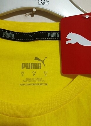 s Beden sarı Renk PUMA TİŞÖRT S NEDEN 