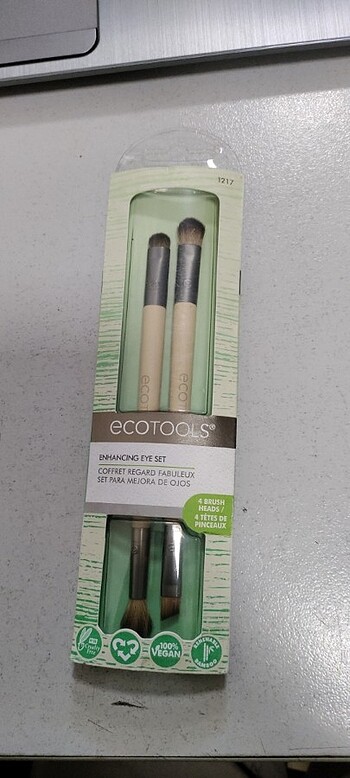 Ecotools 2'li Göz Makyaj Fırça Seti PR-1217