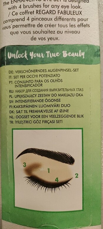 Ecotools Ecotools 2'li Göz Makyaj Fırça Seti PR-1217