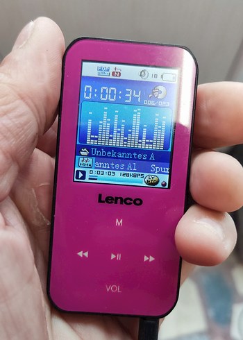 Pembe Lenco Taşınabilir Medya Oynatıcı - Görsel 2