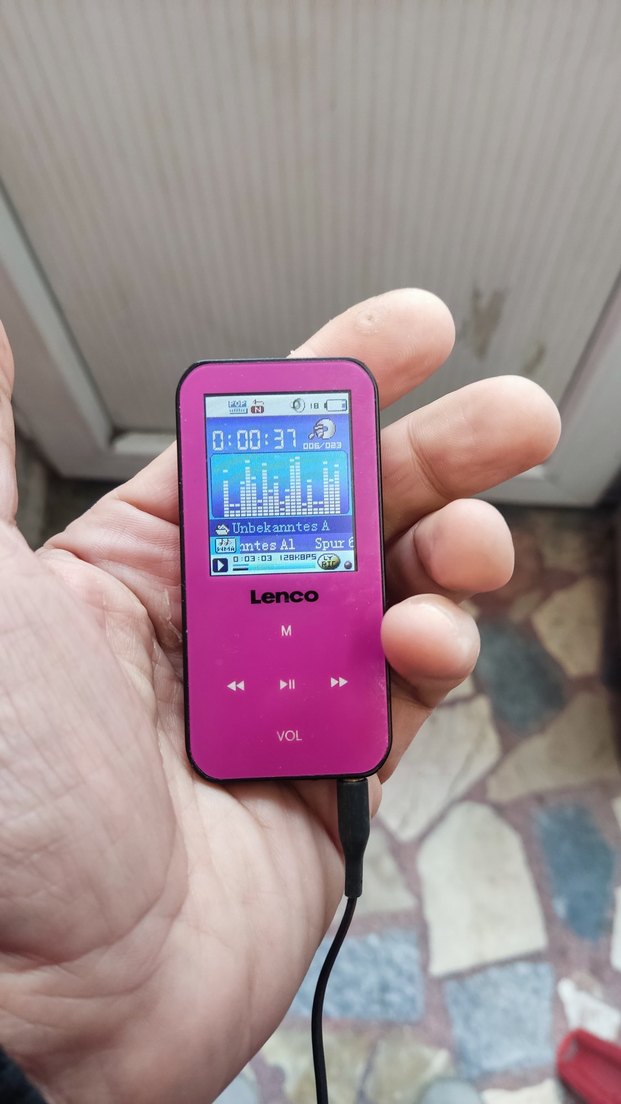 Pembe Lenco Taşınabilir Medya Oynatıcı - Görsel 3