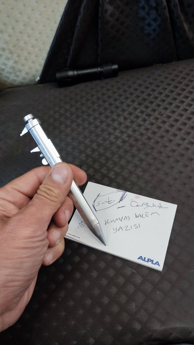 kumpas tükenmez kalem - Görsel 5