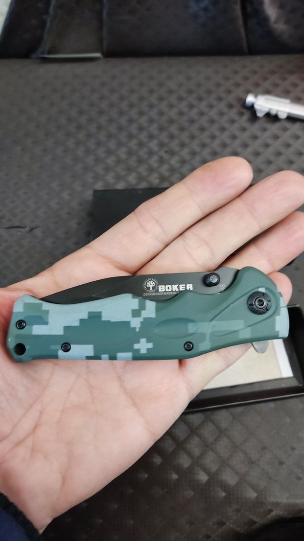 Böker Dijital Kamuflaj Katlanır Bıçak - Görsel 3