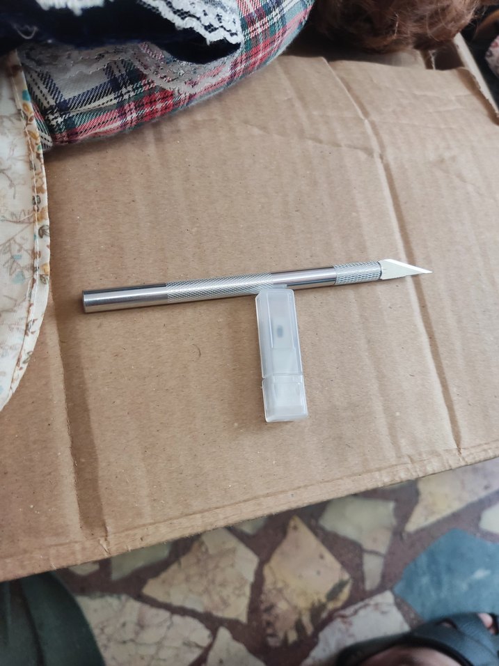 maket bıçağı + 5 tane uç - Görsel 3