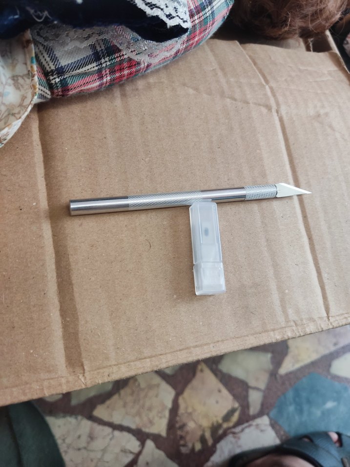 maket bıçağı + 5 tane uç - Görsel 4