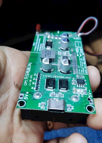 18650 pil ups devresi 12volt - Görsel 2