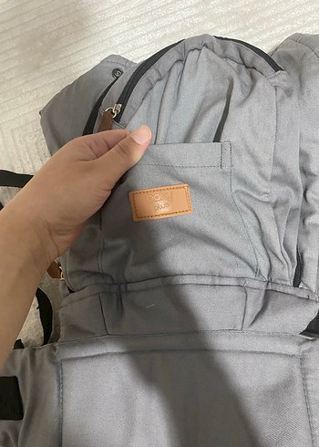 Gri Bebek Taşıyıcı Kanguru - Görsel 2