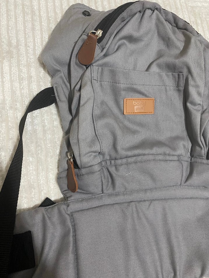 Gri Bebek Taşıyıcı Kanguru - Görsel 3